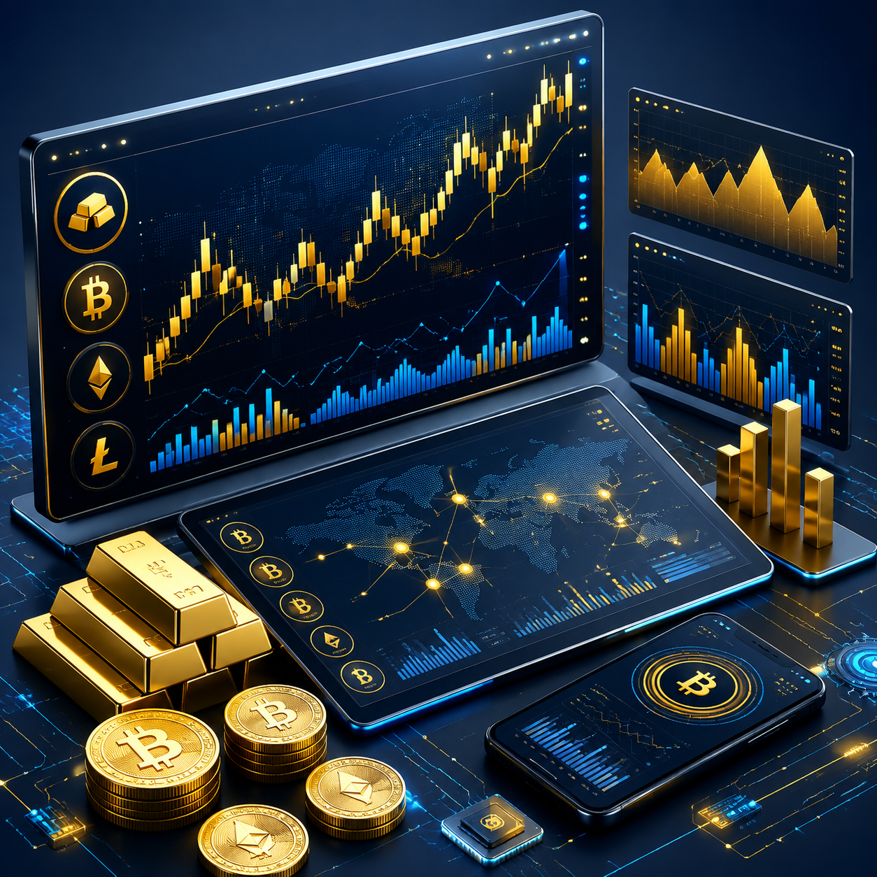 صندوق‌های طلا (ETF)؛ سرمایه‌گذاری در بورس بدون دردسرهای نگهداری